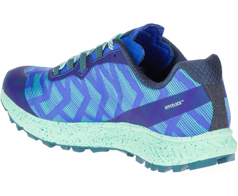 Buty Sportowe Merrell Damskie Niebieskie - Agility Synthesis Flex - 247180-LCZ